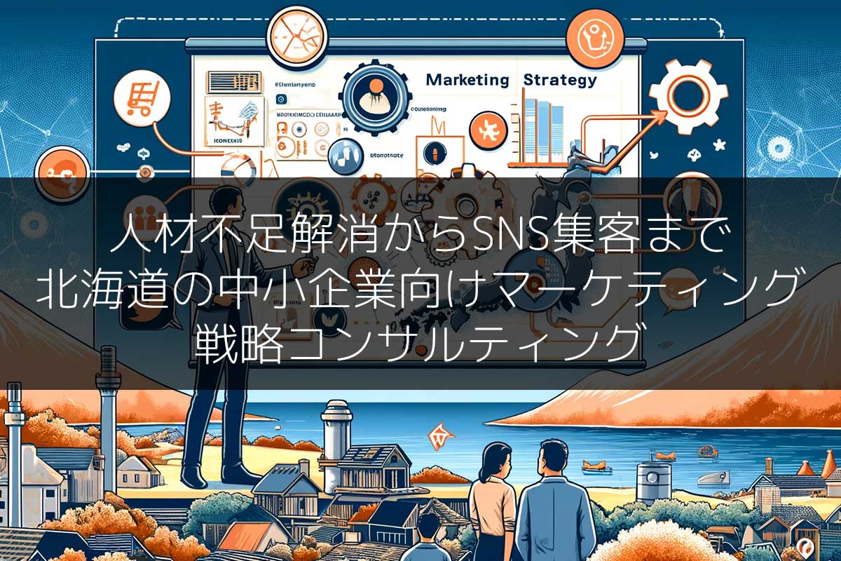 人材不足解消からSNS集客まで：北海道の中小企業向けマーケティング戦略コンサルティング