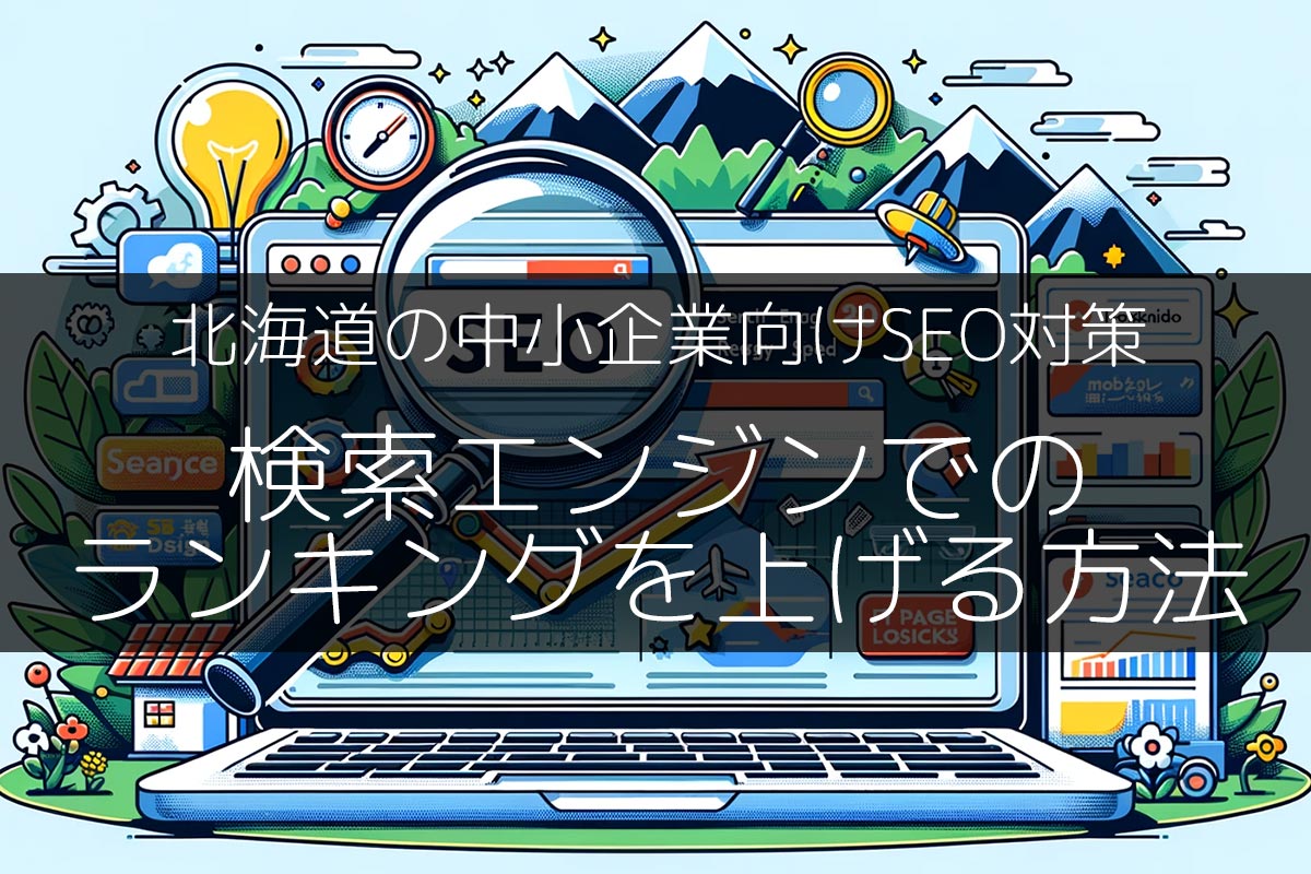 北海道の中小企業向けSEO対策：検索エンジンでのランキングを上げる方法