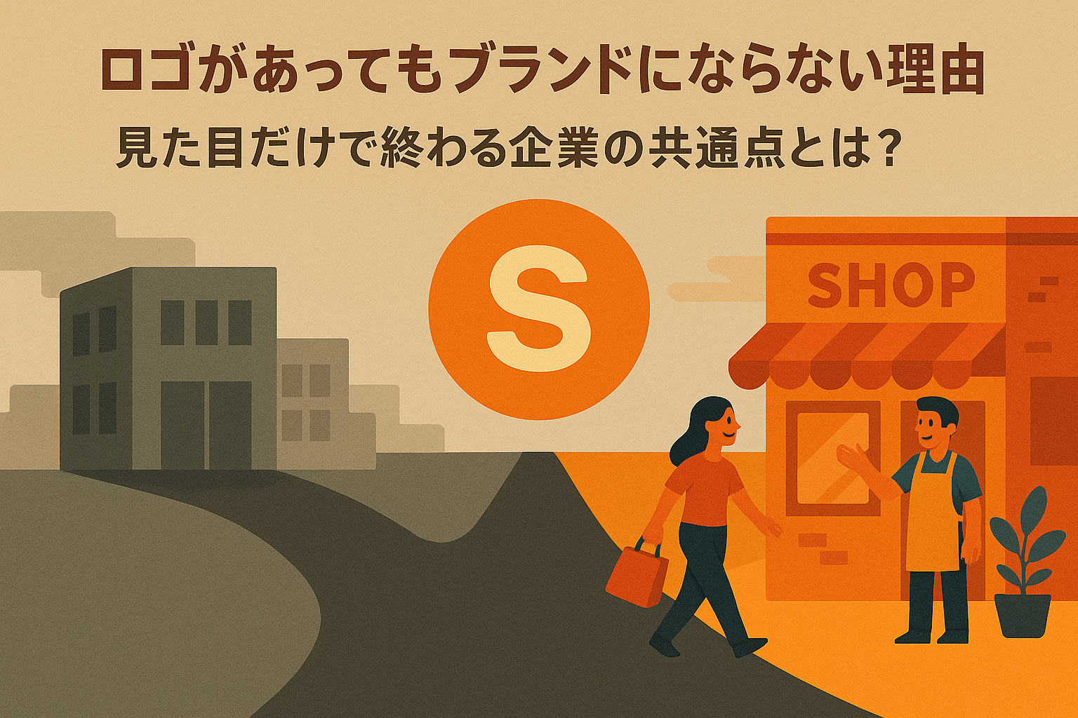 ロゴがあってもブランドにならない理由|見た目だけで終わる企業の共通点とは?