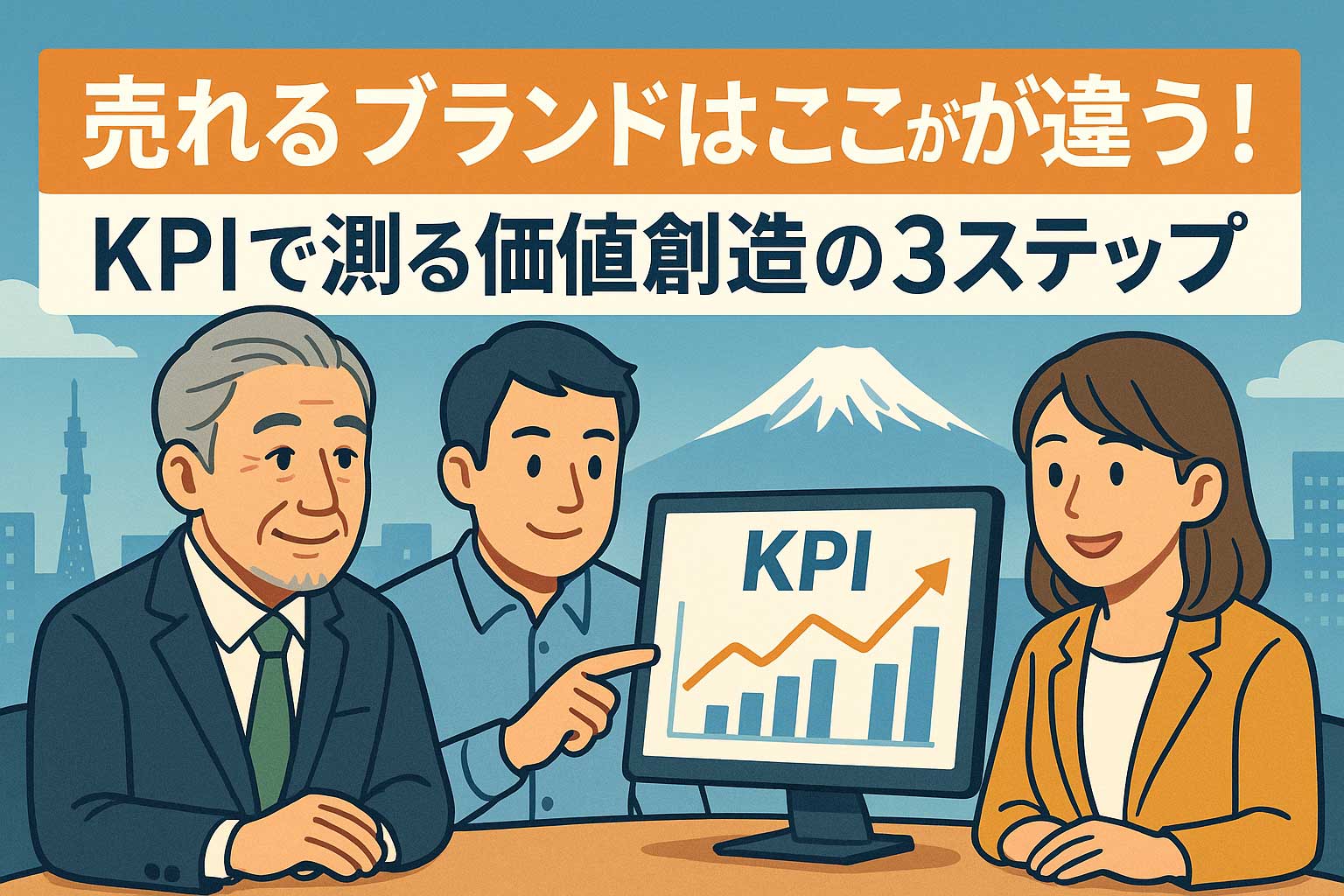 売れるブランドはここが違う！KPIで測る価値創造の3ステップ