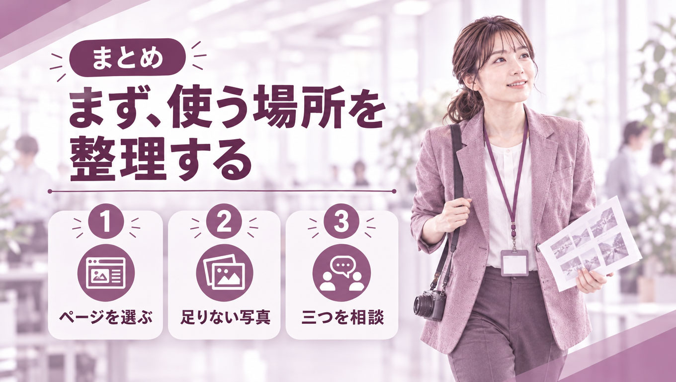 10_まず使う場所を整理する.jpg 記事のまとめイメージ
